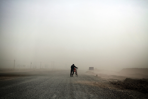 Desertification in China - Environmental Refugees - Ningxia Province